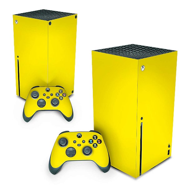 Xbox Series X Skin - Amarelo
