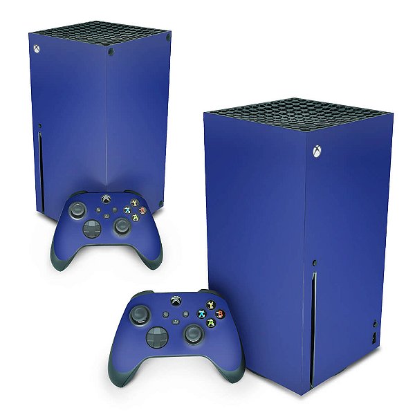 Xbox Series X Skin - Azul Escuro