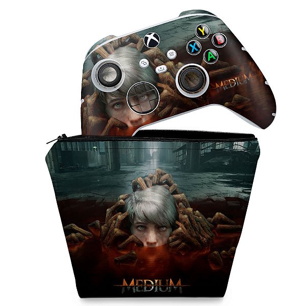 KIT Capa Case e Skin Xbox Series S X - The Medium