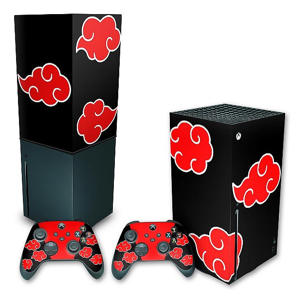 Xbox 360 Slim Capa Anti Poeira - Naruto Akatsuki - Pop Arte Skins