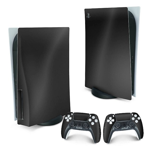 PS5 Fat Skin - Preto Fosco Mate