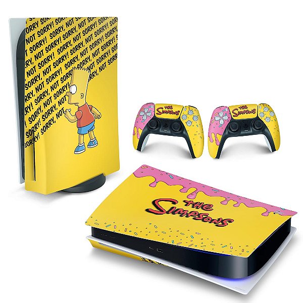 Skin PS5 - The Simpsons