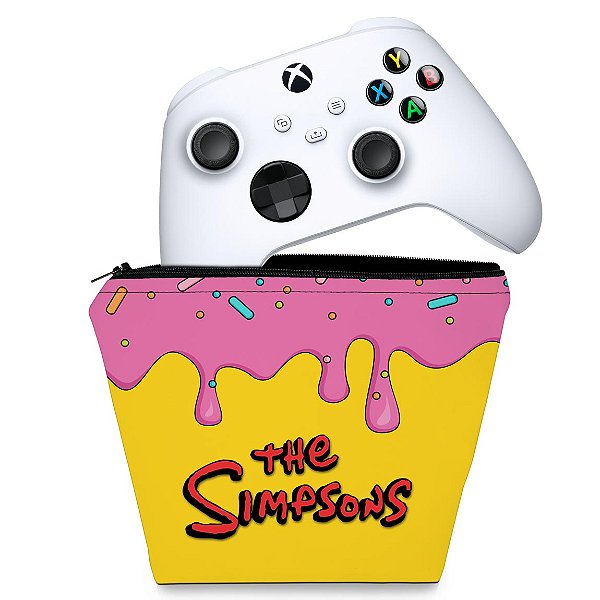 Capa Xbox Series S X Controle - The Simpsons