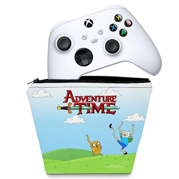 Capa Xbox Series S X Controle - Hora de Aventura