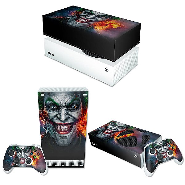 KIT Xbox Series S Skin e Capa Anti Poeira - Coringa Joker