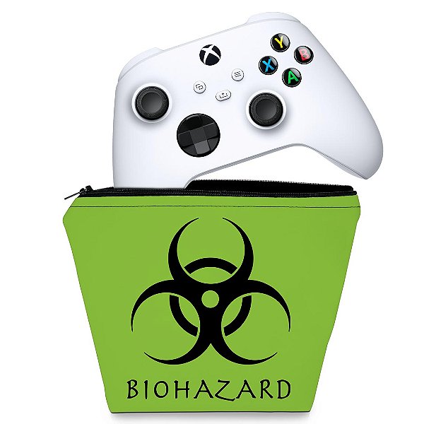 Capa Xbox Series S X Controle - Biohazard Radioativo