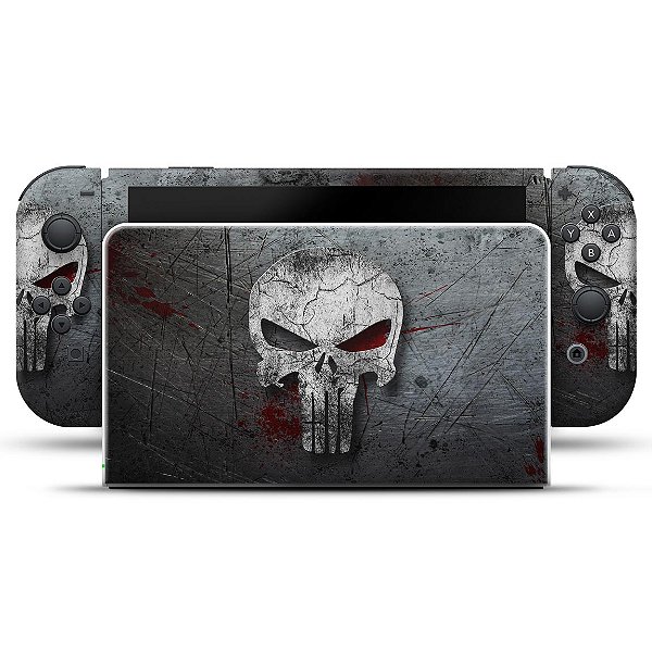 Nintendo Switch Oled Skin - The Punisher Justiceiro
