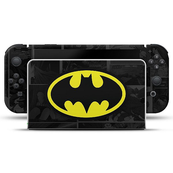 Nintendo Switch Oled Skin - Batman Comics