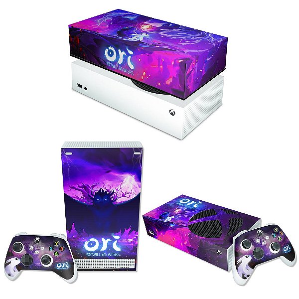 KIT Xbox Series S Skin e Capa Anti Poeira - Ori and the Will of the Wisps