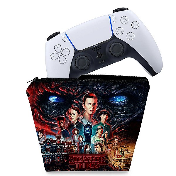 Capa PS5 Controle Case - Stranger Things