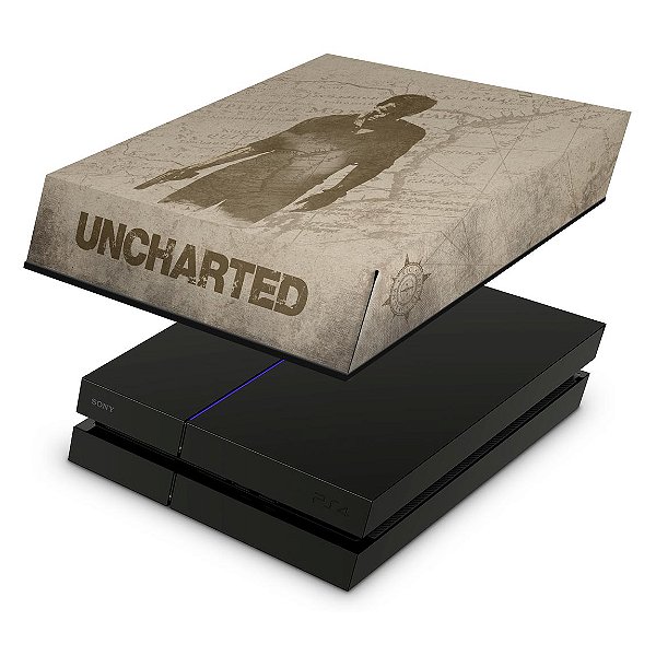 PS4 Fat Capa Anti Poeira - Uncharted