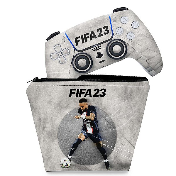 Controle Ps4 Dualshock 4 Sony Personalizado Fifa 21 Cinza PS4