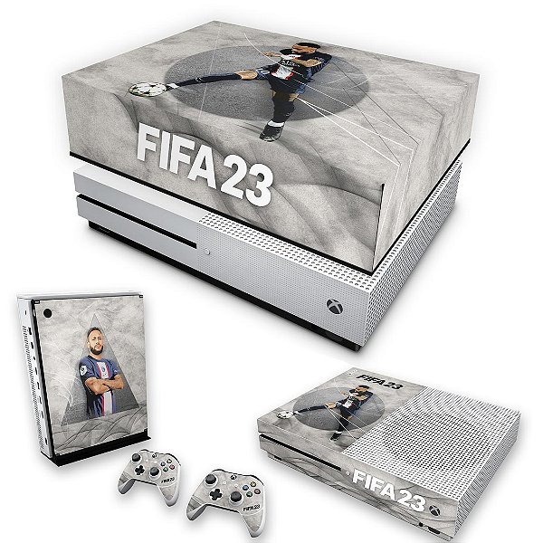 KIT Xbox One S Slim Skin e Capa Anti Poeira - FIFA 23