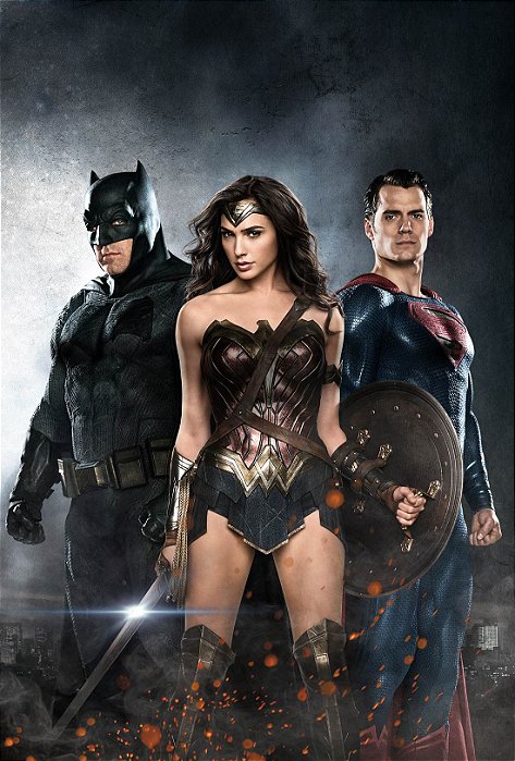 Poster Batman vs Superman A Origem da Justiça B