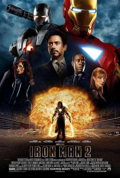 Poster Homem de Ferro 2 A