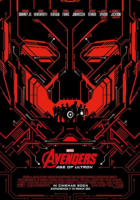 Poster Vingadores: Era de Ultron N