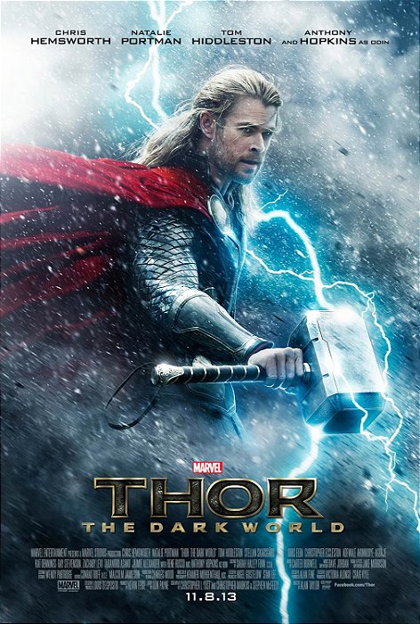 Poster Thor O Mundo Sombrio B