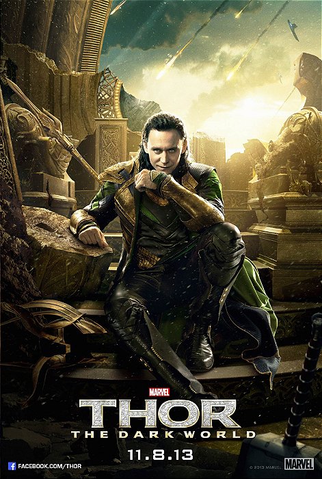 Poster Thor O Mundo Sombrio C