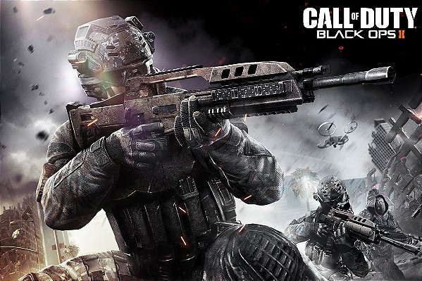 Poster Call Of Duty Black Ops 2 F
