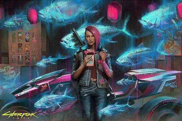 Poster Cyberpunk 2077 D
