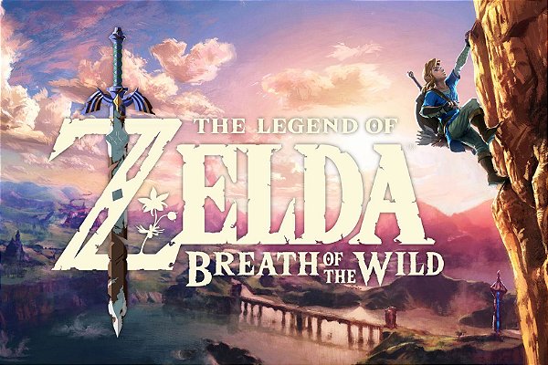 Poster The Legend of Zelda Breath of the Wild A