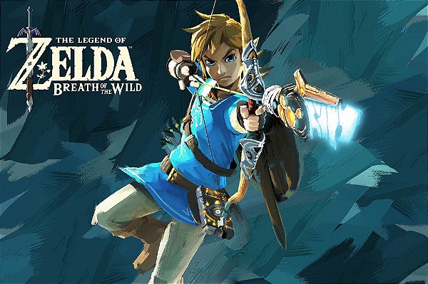 Poster The Legend of Zelda Breath of the Wild B