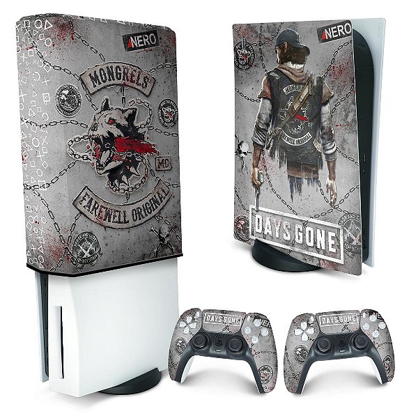 KIT PS5 Capa e Case Controle - Days Gone - Pop Arte Skins