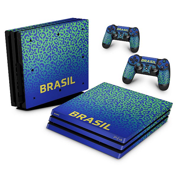 PS4 Pro Skin - Brasil