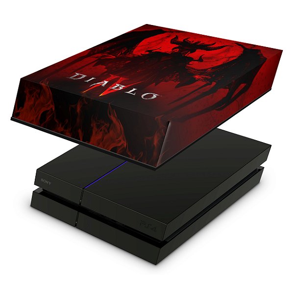 PS4 Fat Capa Anti Poeira - Diablo IV 4