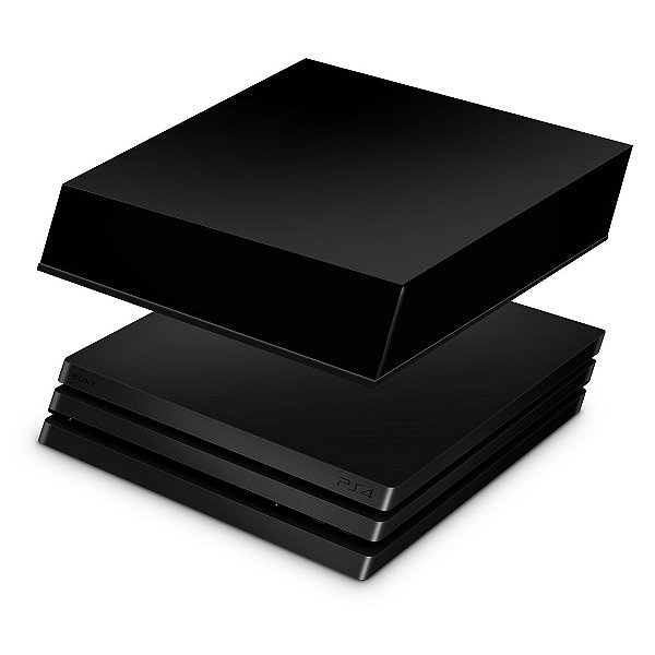 PS4 Pro Capa Anti Poeira - Preta All Black