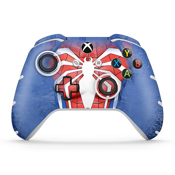 Skin Xbox One Slim X Controle - Spider-Man Homem Aranha 2