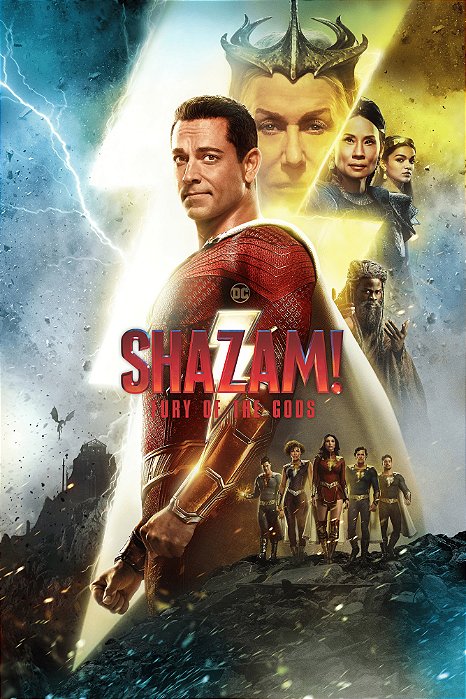 Poster Shazam 2 Fúria dos Deuses A