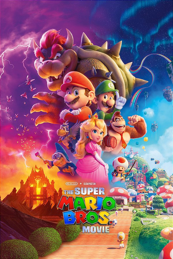 Poster Super Mario Bros O Filme I