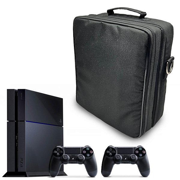 Bolsa Playstation 4 Fat Transporte PS4 Mochila Bag