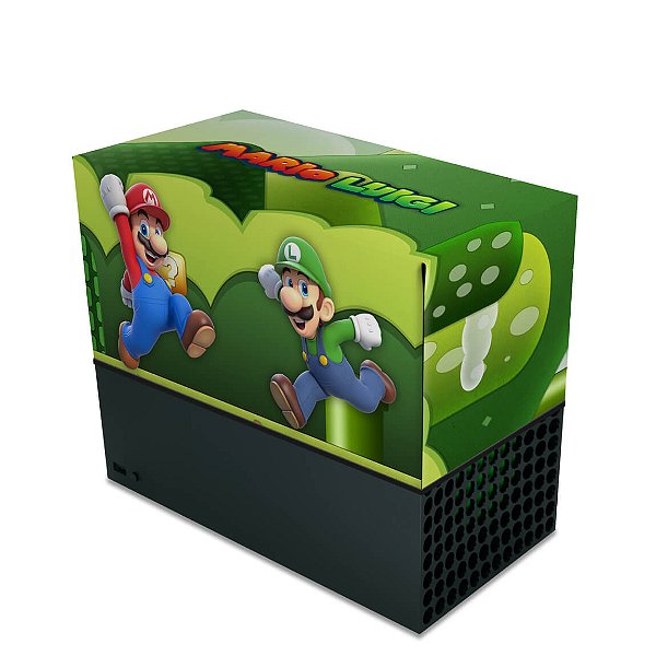 Xbox 360 Super Slim Capa Anti Poeira - Super Mario Bros. - Pop Arte Skins