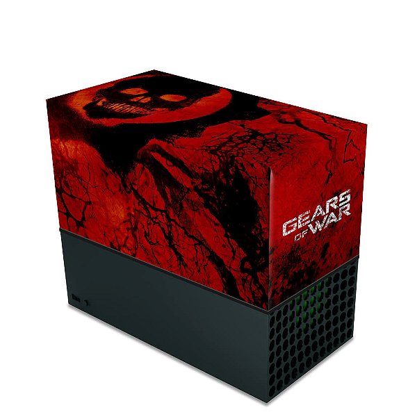 Capa Xbox Series X Anti Poeira - Gears of War - Skull