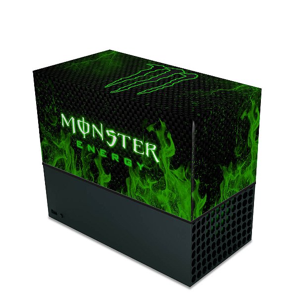 Capa Xbox Series X Anti Poeira - Monster Energy Drink