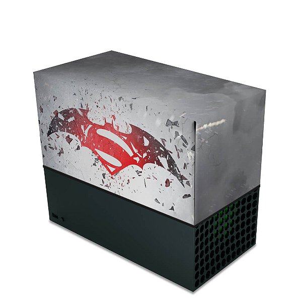 Capa Xbox Series X Anti Poeira - Batman Vs Superman Logo