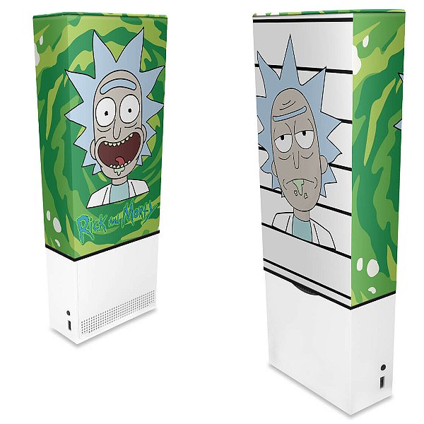 Capa Xbox Series S Anti Poeira - Rick And Morty