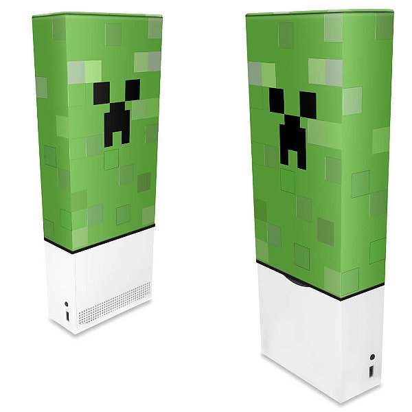 Capa Xbox Series S Anti Poeira - Creeper Minecraft
