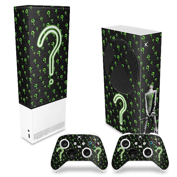 KIT Xbox Series S Capa Anti Poeira e Skin - Charada