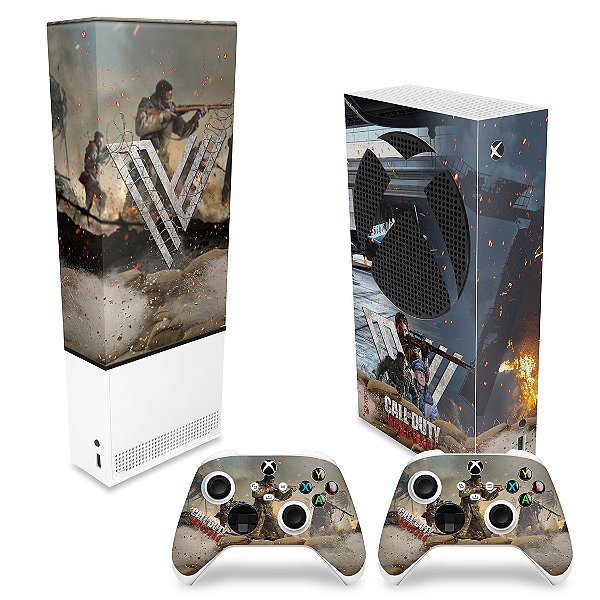 KIT Xbox Series S Capa Anti Poeira e Skin - Call of Duty Vanguard