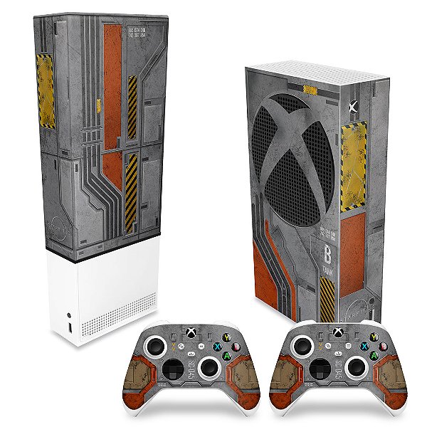 KIT Xbox Series S Capa Anti Poeira e Skin - Starfield