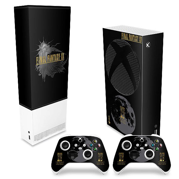 KIT Xbox Series S Capa Anti Poeira e Skin - Final Fantasy XV Bundle