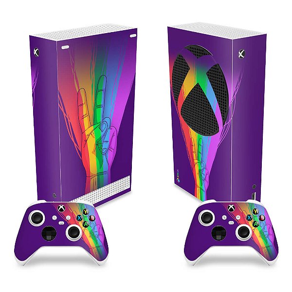 Skin Xbox Series S - Rainbow Colors Colorido