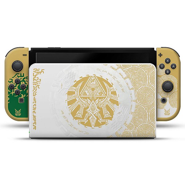 Nintendo Switch Oled Skin - Zelda Tears of the Kingdom Edition
