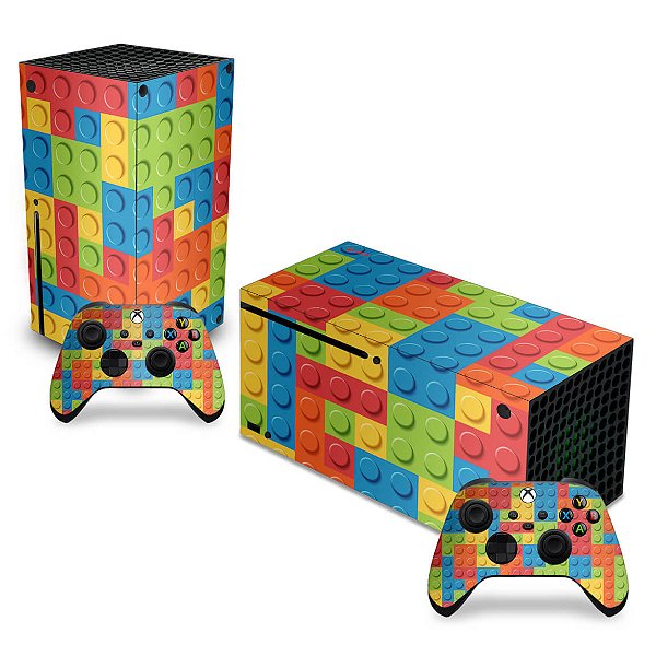 Skin Xbox Series X - Lego Peça