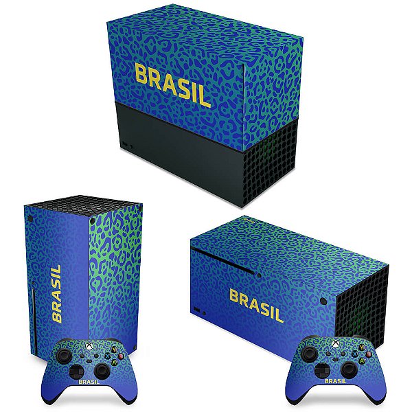 Capa Xbox Series X - Vertical - Edição Comemorativa Brasil