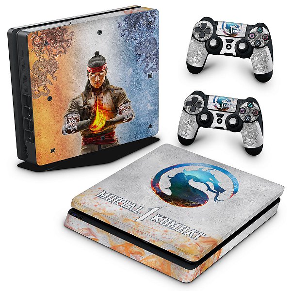 PS4 Slim Skin - Mortal Kombat 1