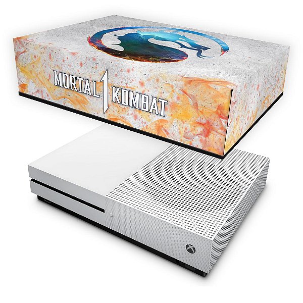 Xbox One Slim Capa Anti Poeira - Mortal Kombat 1